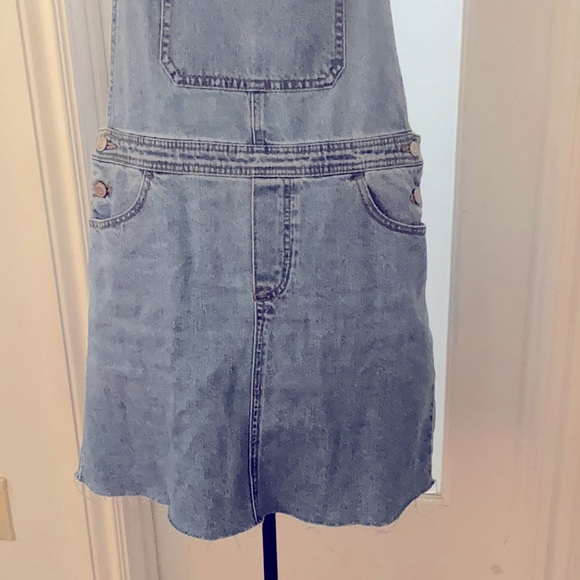 Jean skirt overalls - Picture 3 of 12